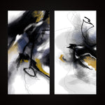 “Abstract” print - diptych